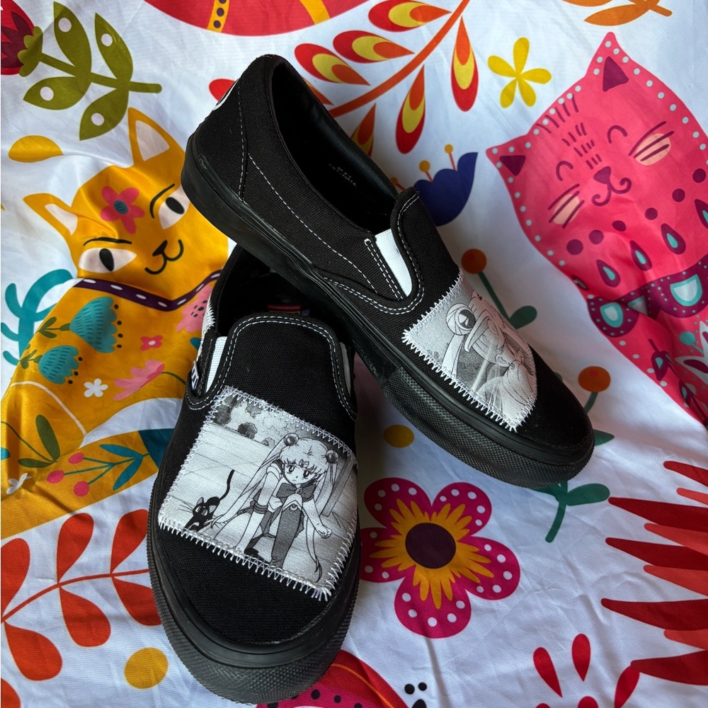 Sailor Moon Slip-on Vans